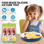Silicone Ice Cube Trays 3Packs, Easy Release Ice Cube Molds - Image 2