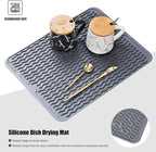 Large 17" x 14" Silicone Dish Drying Mat - Image 5