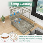Dish Drying Rack, 2-Tier Dish Drying Rack - Image 4