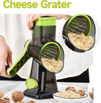 Rotary Cheese Grater with Handle Kitchen Shredder Slicer Grater Slicer Ice - Image 7