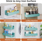 Mystozer Magnetic Spice Rack for Refrigerator, Kitchen Organizer and Storage - Image 6