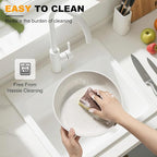 Pots and Pans Set Non Stick 20PCS, Ceramic Cookware Set Detachable Handle Non - Image 4
