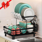 MOUKABAL Dish Drying Rack, Dish Rack, Stainless Steel Dish Racks - Image 3