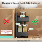 iSPECLE Pull Out Spice Rack - Image 2