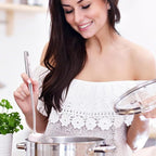 Stainless Steel Soup Ladle and Spaghetti Spoon Set - Image 2
