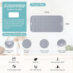 Silicone Dish Drying Mat, Hot Pot, Hot Dishes - Image 2