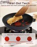 Non Stick Frying Pan, 12-inch Omelette Pan - Image 2