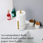 Brushed Gold Paper Towel Holder, Stainless Steel Paper Towel Holder - Image 3