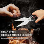 Dream Reach Kitchen Shears for Food Heavy Duty Poultry Shears - Image 2