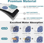 Findosom 2PCS 16" x 24" Dish Drying Mat & 24" x 5.5" Sink Splash Guard - Image 3