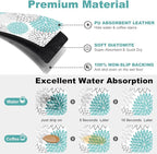 Findosom 2PCS 17" x 32" Dish Drying Mat & 24" x 5.5" Sink Splash Guard - Image 5