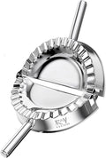 KAYCROWN 6 Inch Empanada Press, Stainless Steel Dumpling Maker Dough Cutter by KAYCROWN