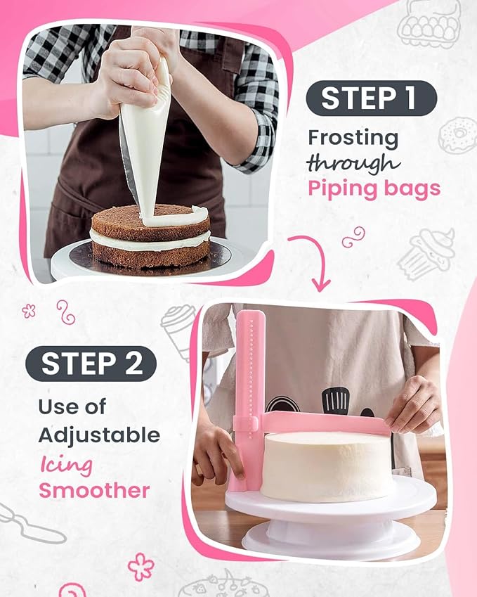 RFAQK 200PCs Cake Decorating Kit - Image 9