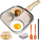 4‑Cup Nonstick Egg Pan Set by Ywmoml