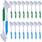 Hsei 20 Pcs Blue and Green Kitchen Scrub Dish Brush Bulk by Hsei