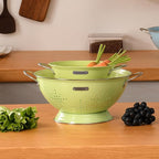 Metal Colander 2 Pack, Strainer Bowel - Image 7
