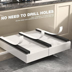 Seinloes 2 Pack Pull Out Cabinet Organizer 22" Deep, Full Extension 3 Slide - Image 9