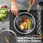 FogDream 10 Inch Stainless Steel Frying Pan - Image 3
