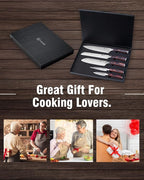 PAUDIN Knife Set, Stainless Steel Chef Knife Set - Image 7