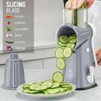 Zulay Kitchen Rotary Cheese Grater 5 Blade Cheese Shredder - Image 5