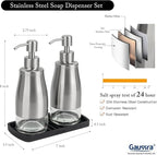 Gaussra Kitchen Soap Dispenser Set - Image 3