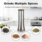 Aelga Pepper Mill - 4oz Stainless Steel Pepper Grinder Manual - Image 6