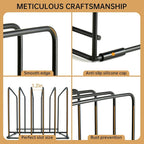 Cutting Board Organizer, Kitchen Cabinet Organizer, Divided Rack - Image 7