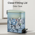 TIPGO Slim Bathroom Trash Can - Image 6
