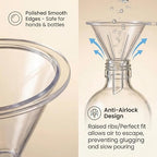 Mini Funnels Set, Small Clear Plastic Funnel - Image 5