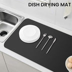 WISELIFE Dish Drying Mat Super Absorbent Drying Mat Large Dish Drying Mats - Image 7