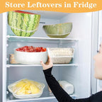 200 Pcs Bowl Covers for Bread Proofing, Plastic Shower Caps for Sourdough Bread - Image 3