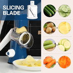 Cambom Rotary Cheese Grater Hand Crank Cheese Shredder - Image 3