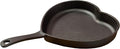 Paris Hilton Pre-Seasoned Cast Iron Heart Skillet Pan, Heavy-Duty Frying Pan by TheWorldofParisHilton