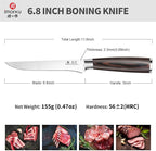 imarku Fillet Knife, German High Carbon Boning Knife, 6-Inch Stainless Steel - Image 6