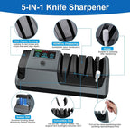 5-in-1 Electric Knife Sharpener - Image 2