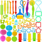 LCY WEDSHI Dough Tool Set, Dough Accessories Includes Animal Molds, Cutters by LCYWEDSHI