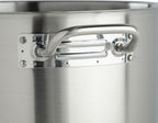 Winware Stainless Steel 32 Quart Stock Pot - Image 3