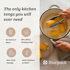 Starpack 'Get a Grip' Silicone Kitchen Tongs - Image 2