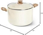 MICHELANGELO 10 Quart Stock Pot - Image 9