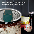 Kitchen Mama Orbit One Rechargeable Electric Can Opener: Hands-free, USB-C - Image 4