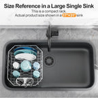 GSlife Small in Sink Dish Drying Rack - Image 9