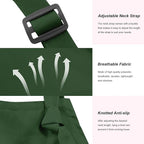 15 Pcs Adult Aprons Bulk with Pockets Adjustable Bib Chef Apron - Image 3