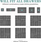 StorMiracle 13 PCS Drawer Organizer Set, 5 Varied Size Bathroom and kitchen - Image 4