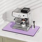 Rnivvi Coffee Mat, Hide Stain Rubber Backed Absorbent Dish Drying Pad - Image 2