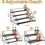4 Tiered Spice Rack Organizer, 2 Pack Spice Rack Organizer - Image 3