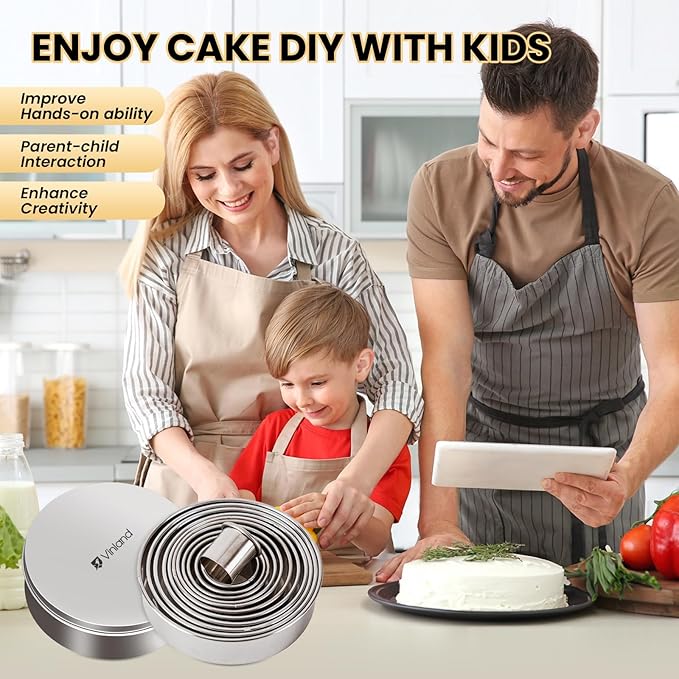 12 Pcs 304 Stainless Steel Biscuit Cutter Set - Image 6
