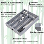 Besilord Bamboo Silverware Holder - Image 3