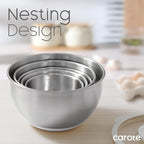CAROTE Stainless Steel Mixing Bowls - Image 7
