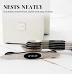 Stanless Steel Magnetic Measuring Spoons Set - Image 8