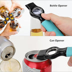 2-Pack Magnetic Beer Bottle Opener & Soda Can Opener, 2-in-1 Bottle Opener and - Image 3